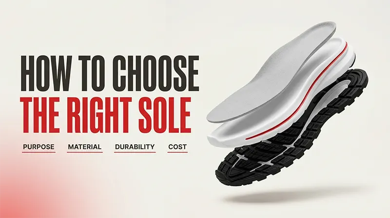 Choose right sole