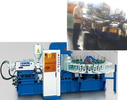 Air Blown PVC Injection Molding Machine